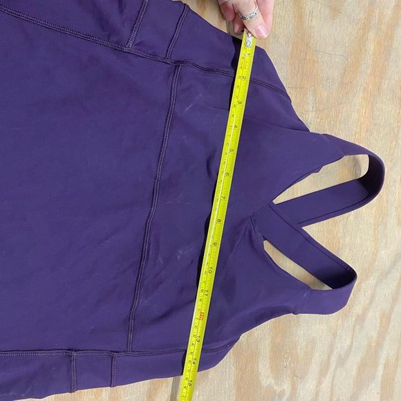 Lululemon Athletica NWT Push Ur Limits Tank Purple Size 12, MSRP $58 - Picture 8 of 10